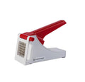 Westpoint cheese grater with red handle on a white background